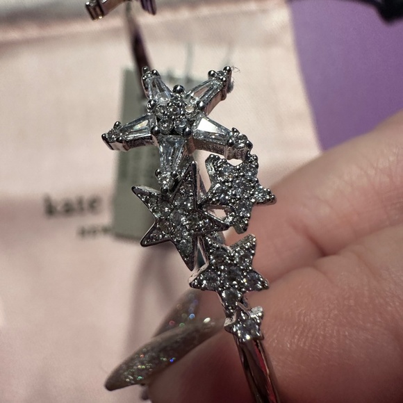 ♠️ kate spade Starring Star Hinge Cuff NWT - Picture 5 of 8